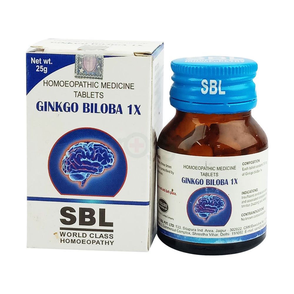 SBL Ginkgo Biloba 1X 25gm  