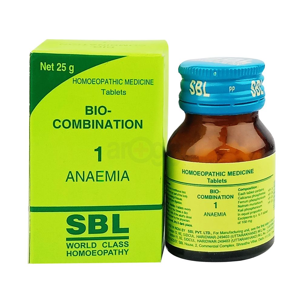 SBL Bio-Combination 1 Anaemia 25gm  