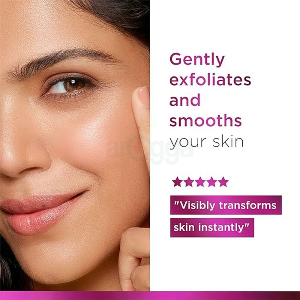 Simple Smoothing Gel Cleanser with Lactic Acid & Hyaluronic Acid for Soft, Smooth Skin  