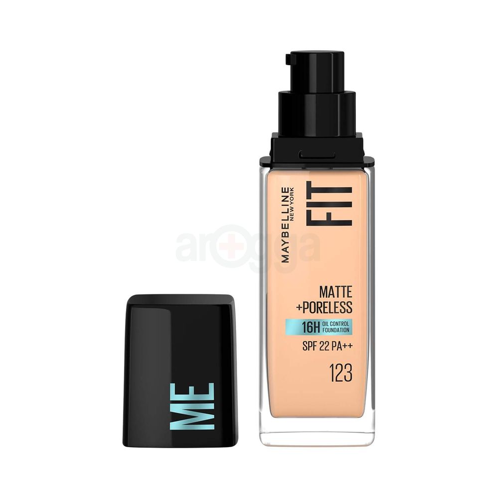 Maybelline New York Fit Me Matte & Poreless 16H Foundation Shade 123  