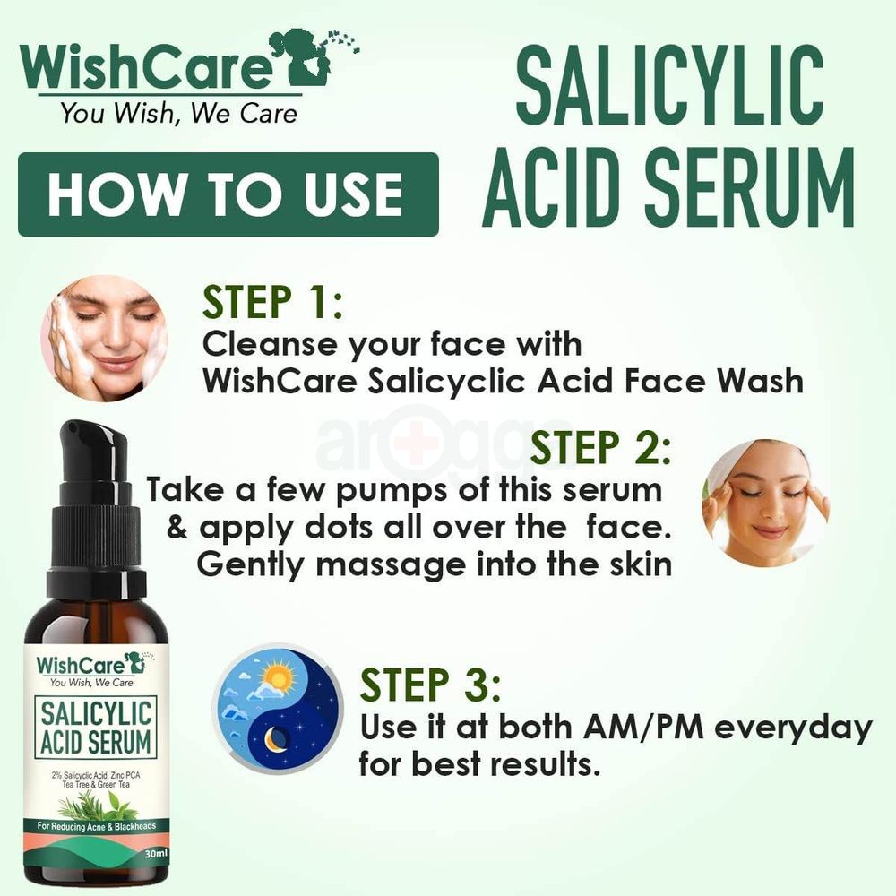 Wishcare Salicylic Acid Serum for Reducing Acne & Blackheads  