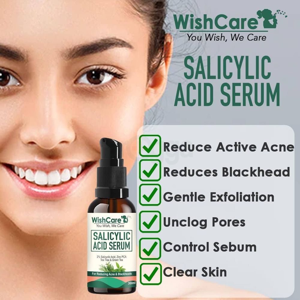 Wishcare Salicylic Acid Serum for Reducing Acne & Blackheads  