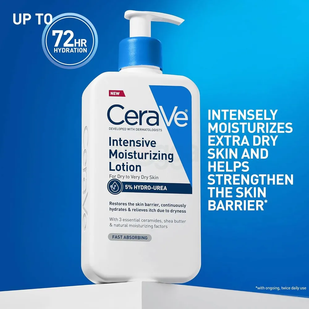 Cerave Intensive Moisturizing Lotion for Dry to Very Dry Skin  