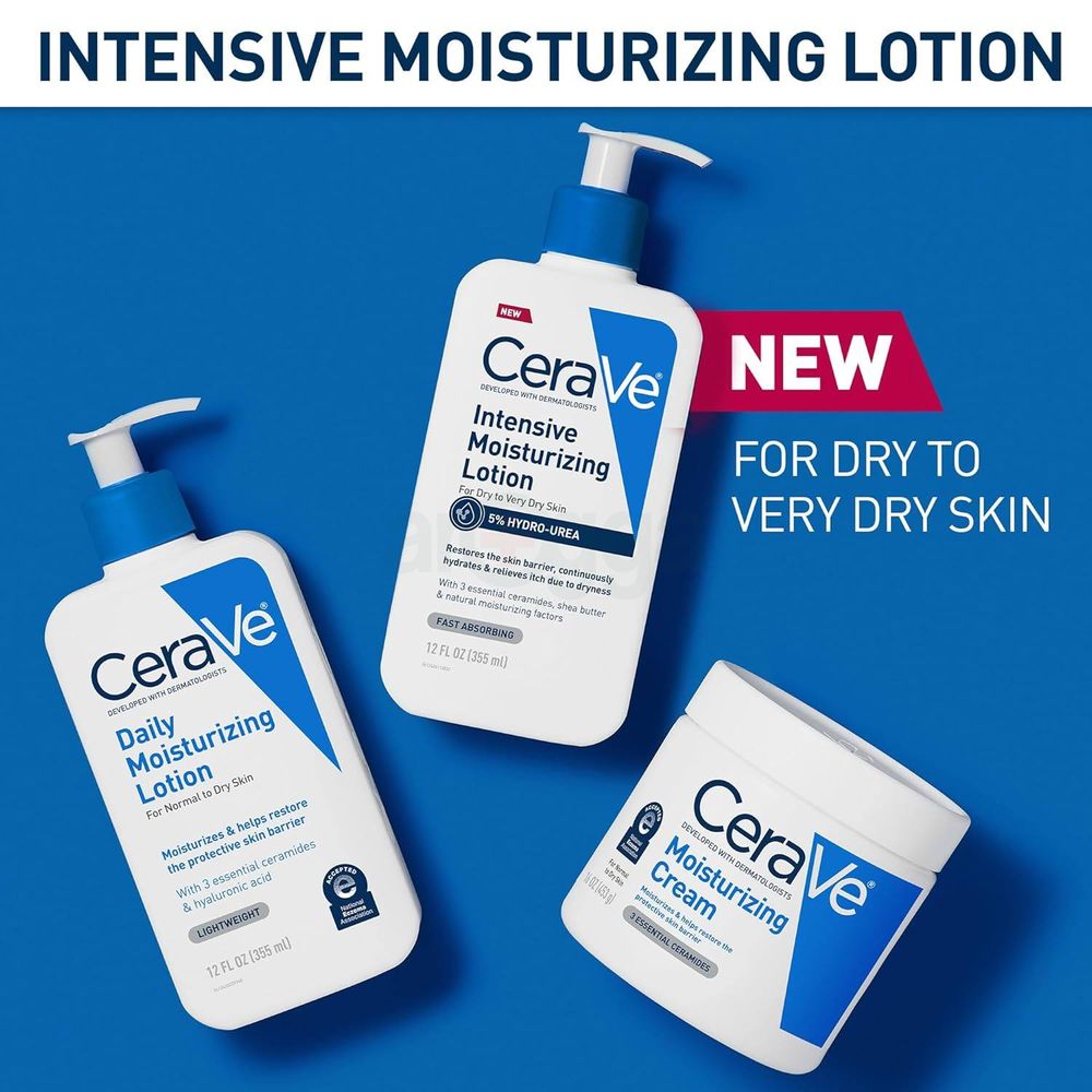 Cerave Intensive Moisturizing Lotion for Dry to Very Dry Skin  