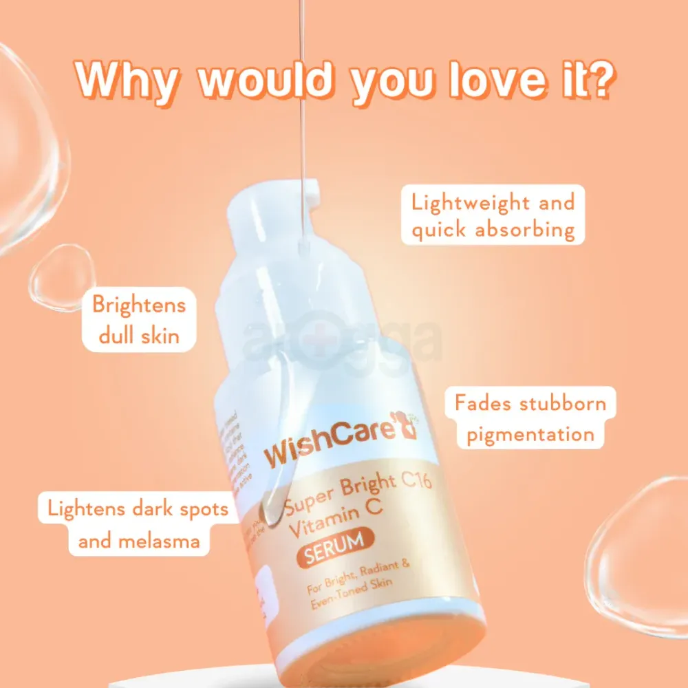 Wishcare Super Bright C16 Vitamin C Serum  