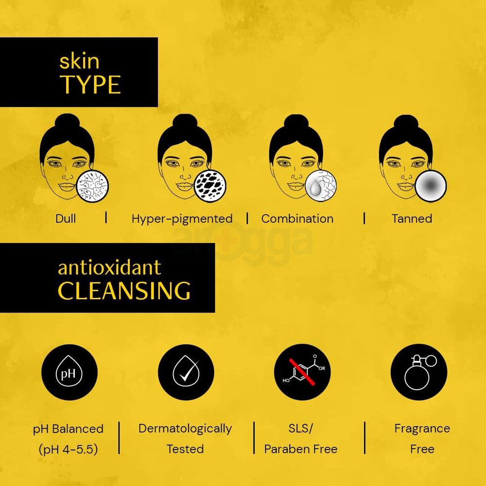 De cons truct Niacinamide Brightening Facewash with 2% Niacinamide & 2 % Liquorice Root Extract  