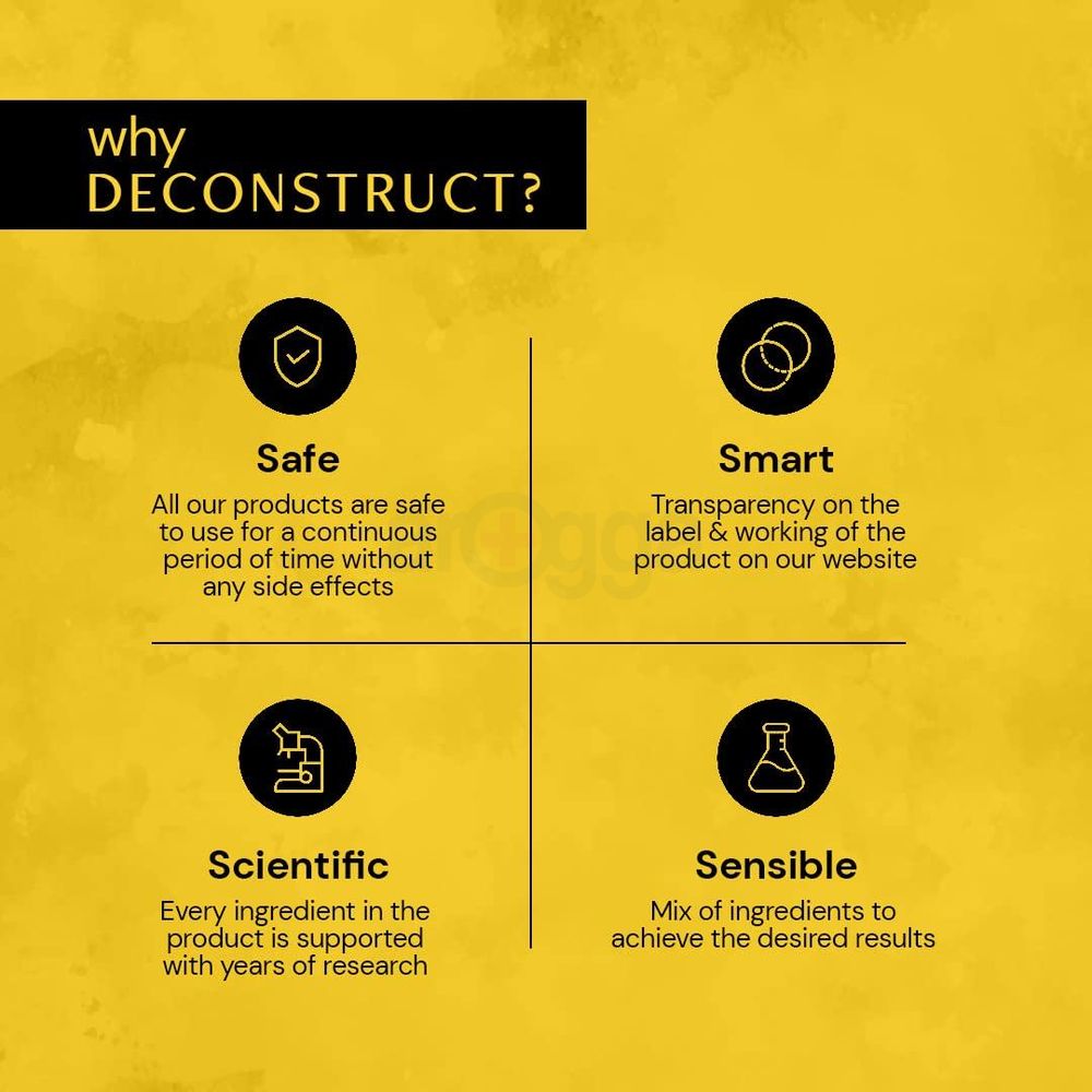 De cons truct Niacinamide Brightening Facewash with 2% Niacinamide & 2 % Liquorice Root Extract  