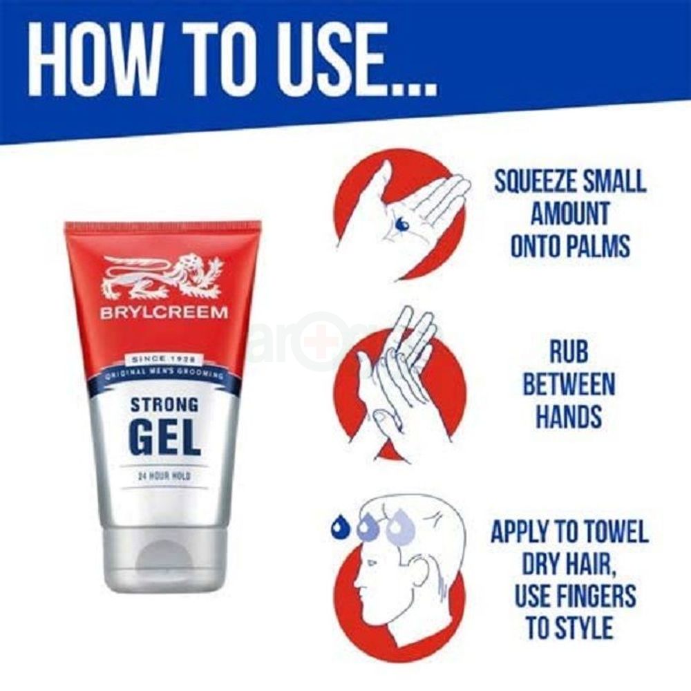 Brylcreem Srong 24 Hour Hold Strong Gel  
