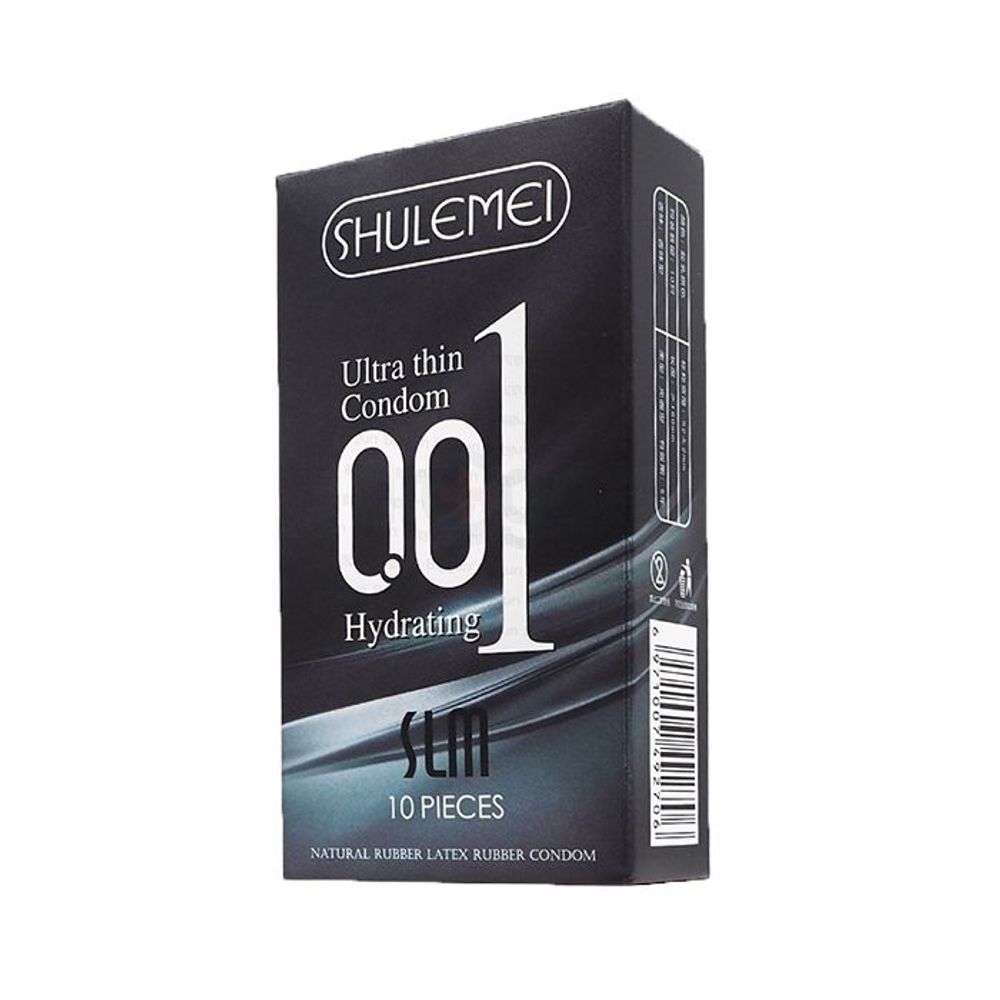 Shulemei Ultra Thin 001 Hydrating 10Pcs  