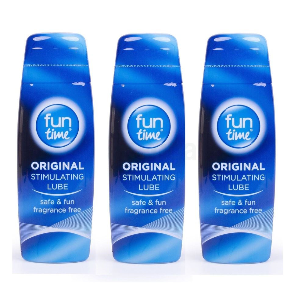Funtime Original Fragrance Free Water Based Lube Squeeze Bottle 75ml  