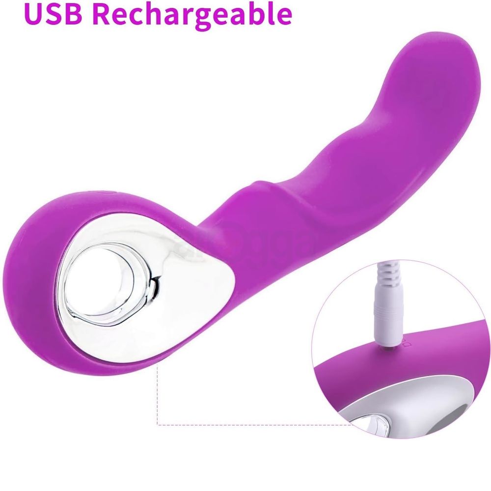 G-Spot Multispeed Rechargeable Vibrator Dildo For Women  
