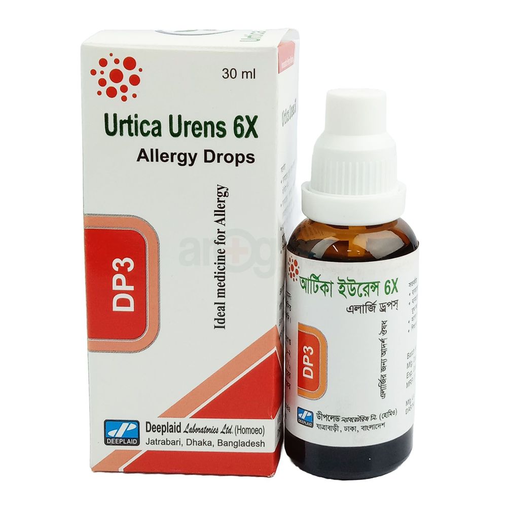 Urtica Urens 6X Allergy Drops 30ml  