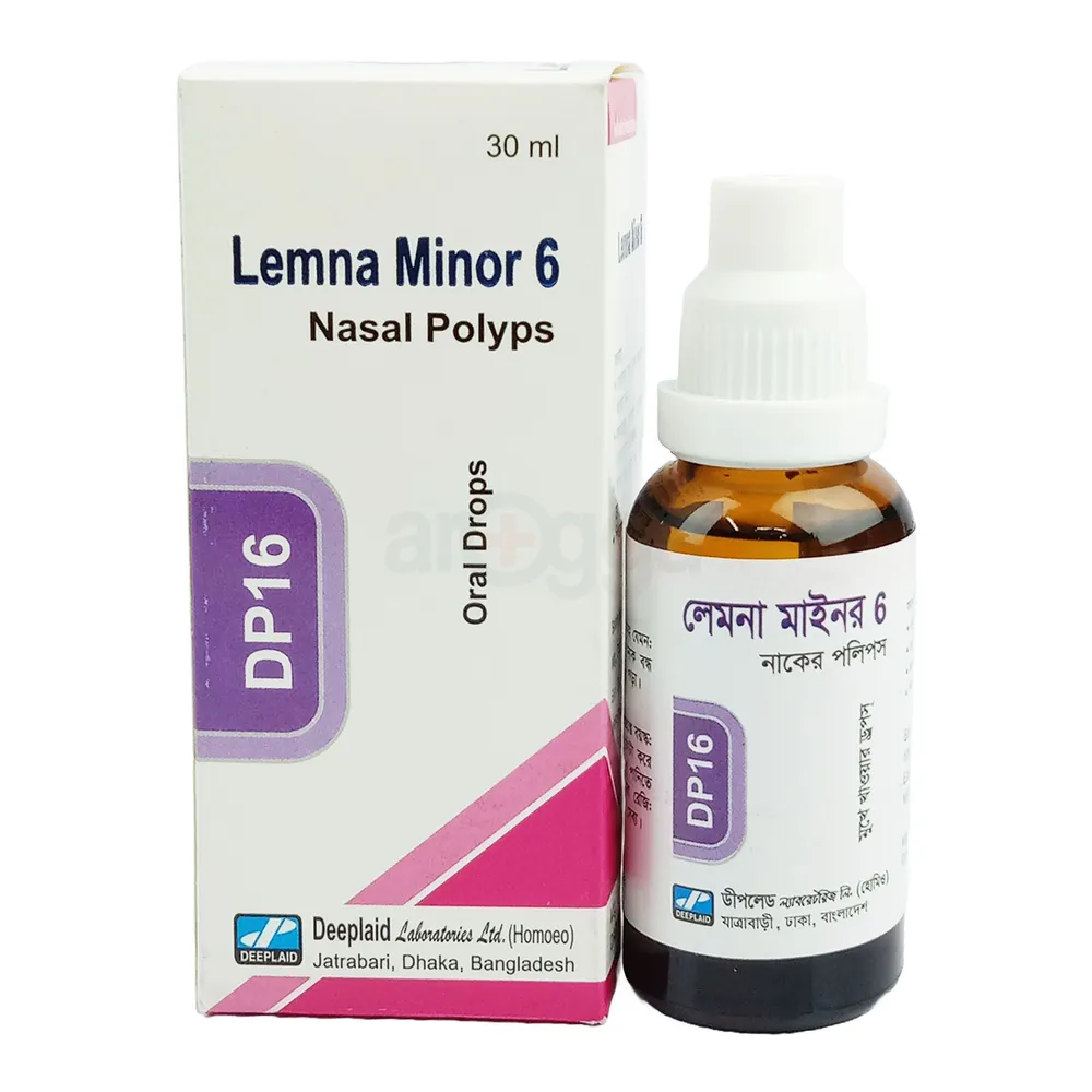 Lemna Minor 6 Nasal Polyps 30ml  