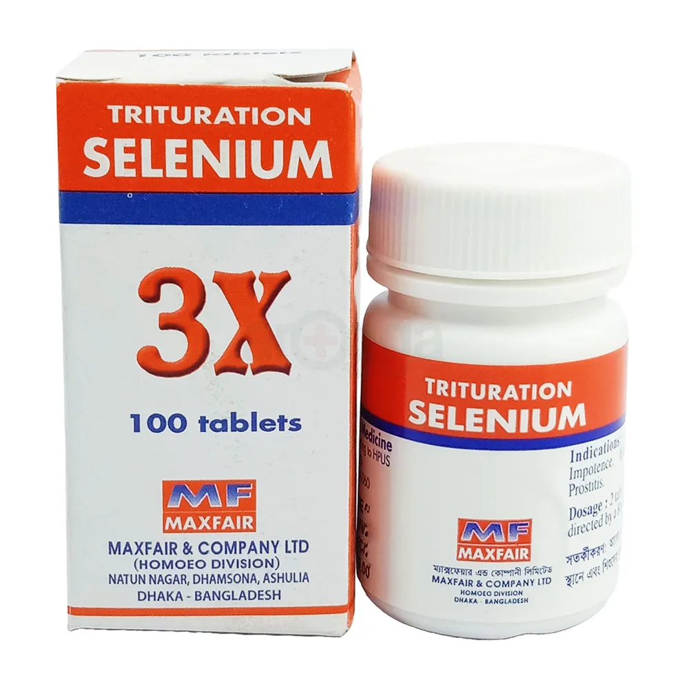Trituration Selenium 3X  