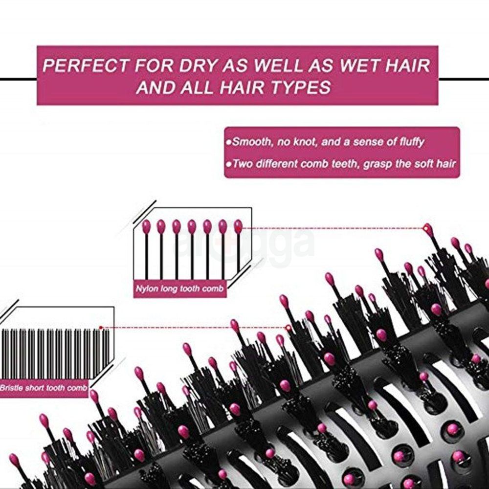 One Step Hair Dryer & Styler Hot Air Brush Comb  