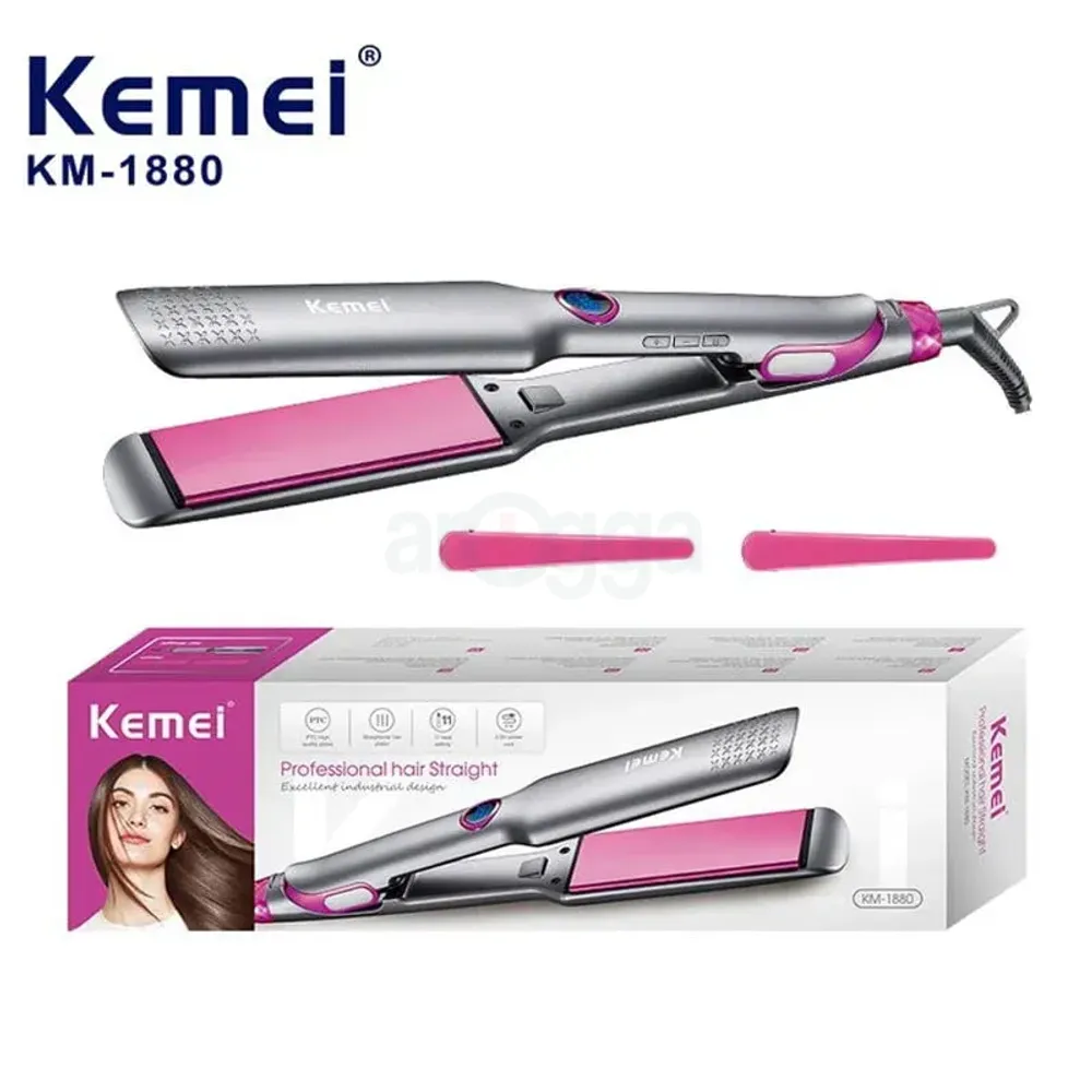 Kemei KM-1880 Professional Hair Straightener  