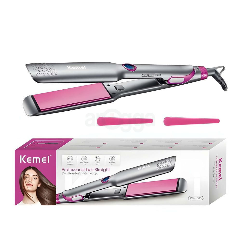 Kemei KM-1880 Professional Hair Straightener  