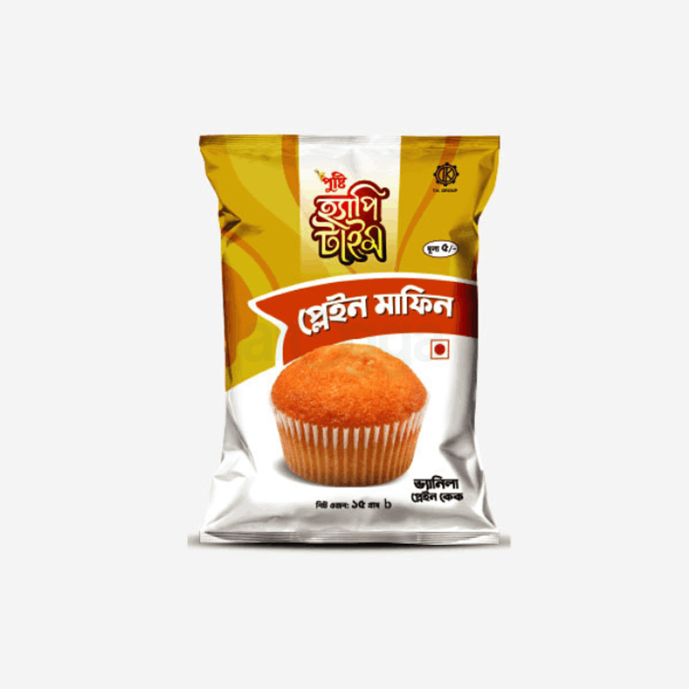Pusti Happy Time Vanilla Plain Cake-15gm  