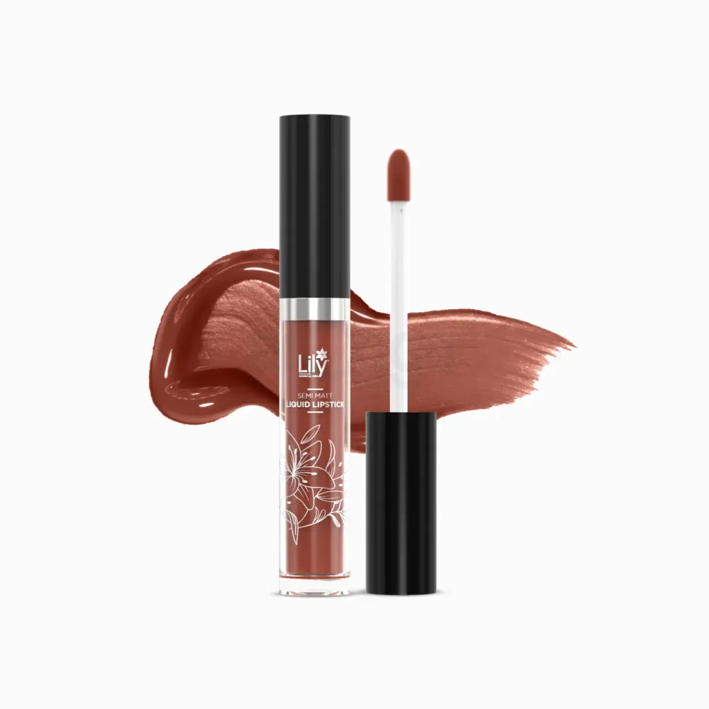 Lily Semi Matte Liquid Lipstick - Sandy 109 4.5ml  