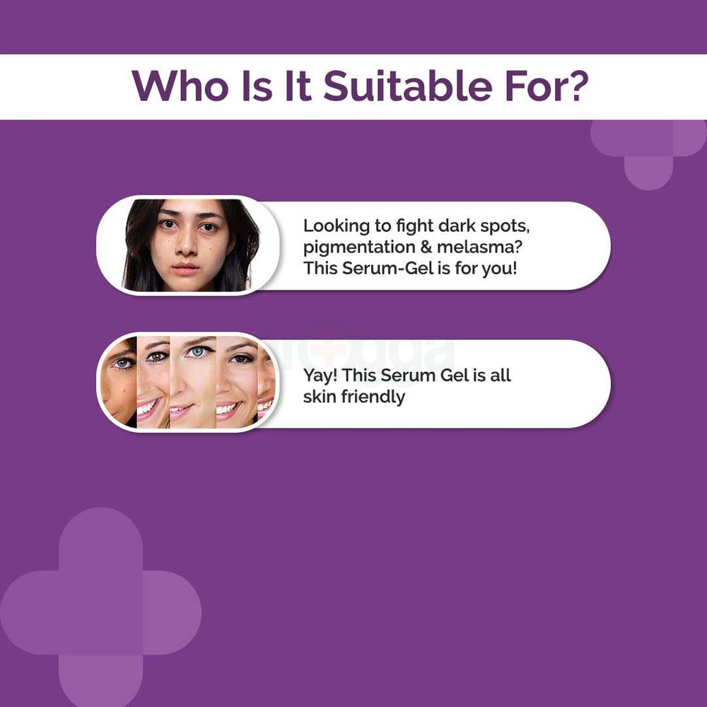 The Derma Co 1% Kojic + Arbutin night Repair Gel 50g  