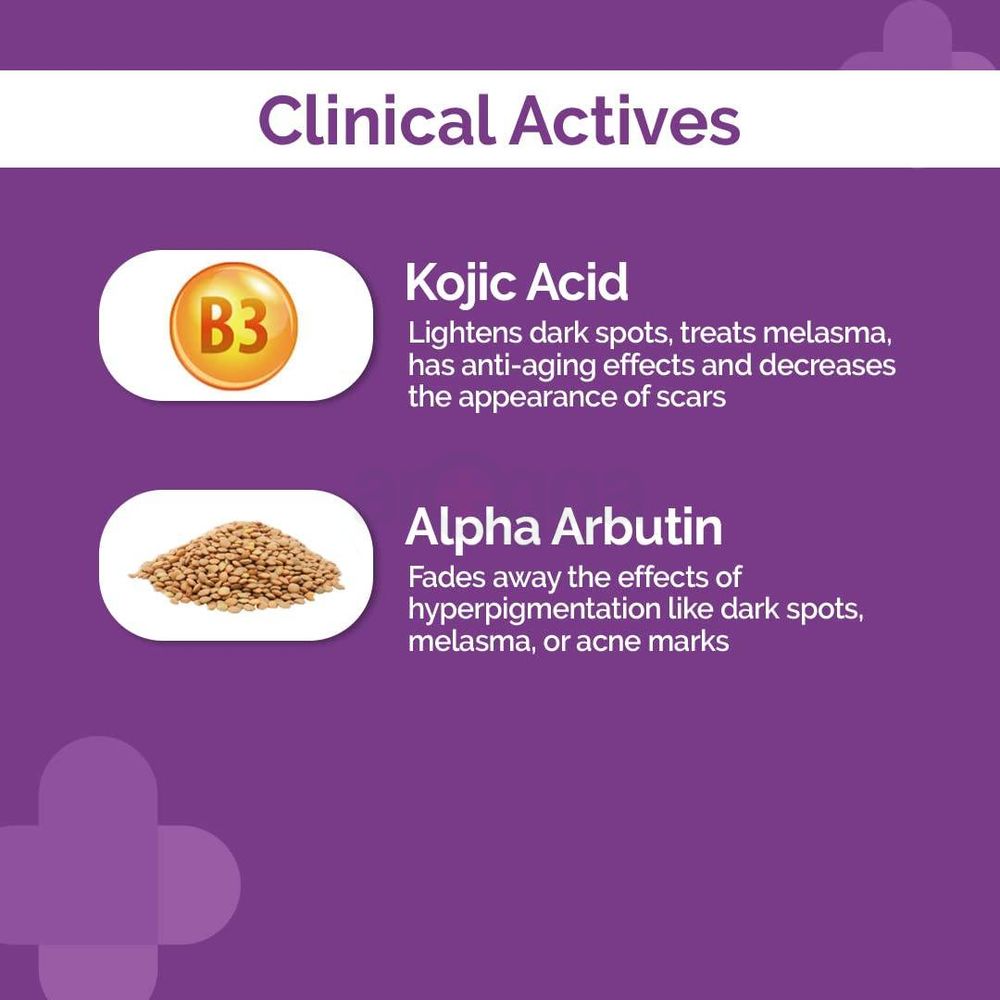 The Derma Co 1% Kojic + Arbutin night Repair Gel 50g  