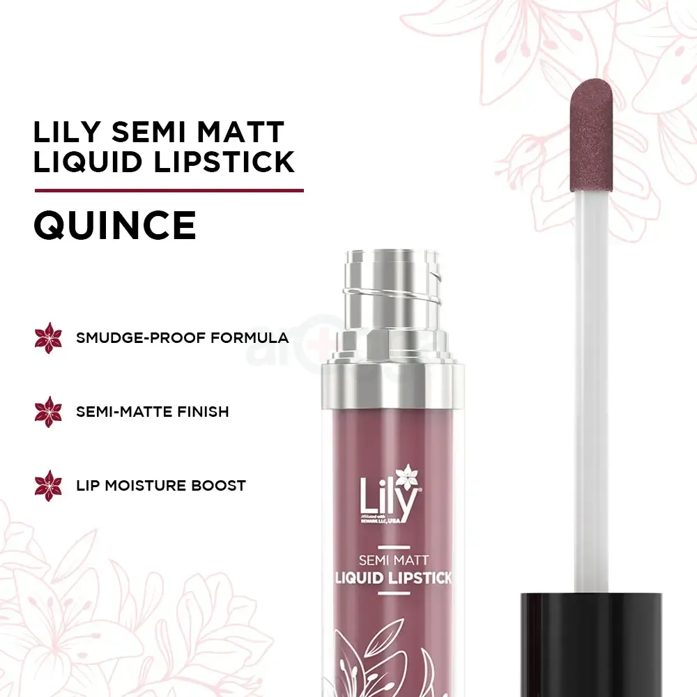 Lily Semi Matte Liquid Lipstick - Quince 106 4.5ml  