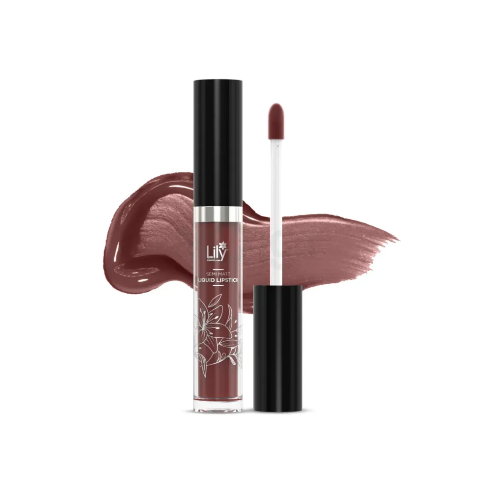 Lily Semi Matte Liquid Lipstick - Nina 104 4.5ml  