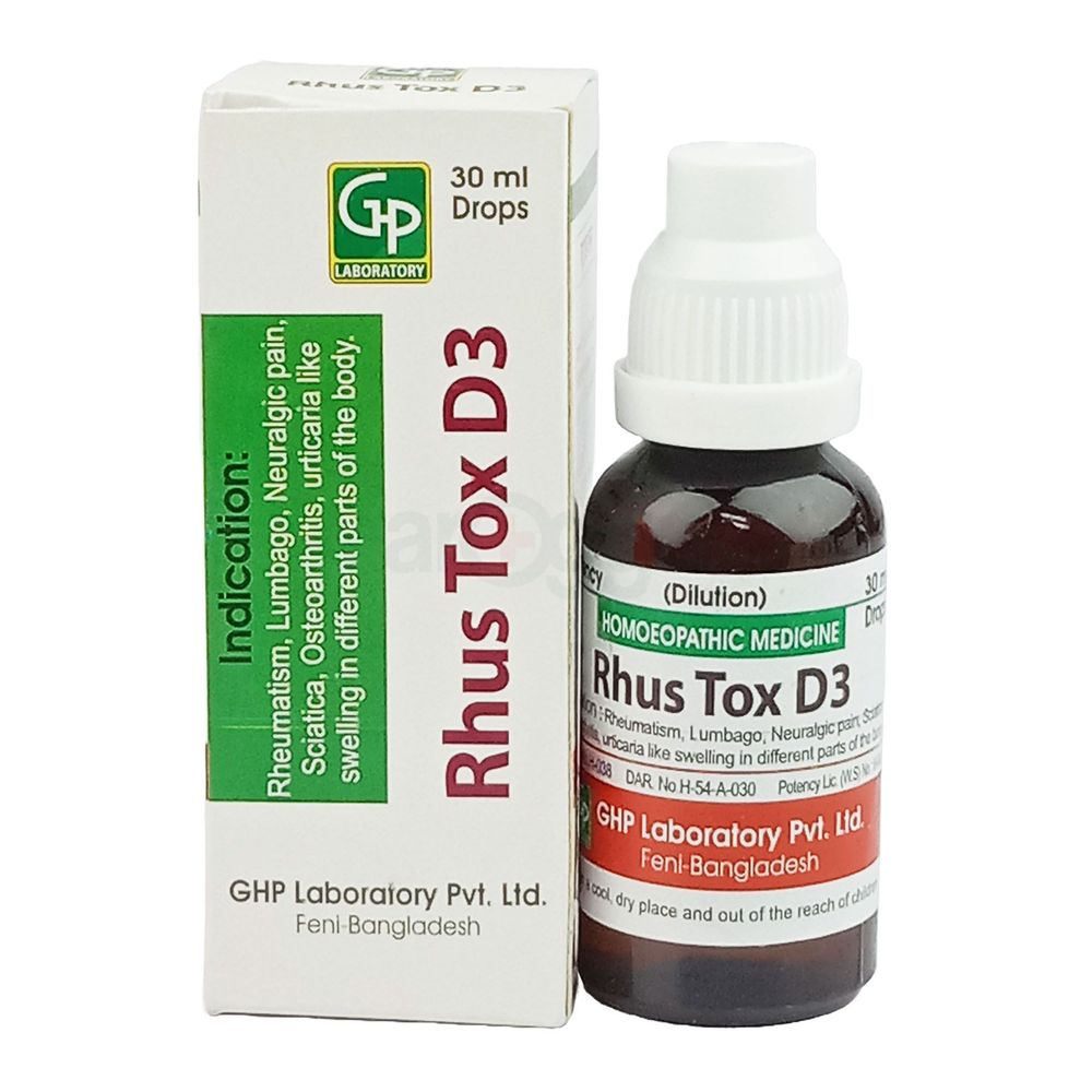 Rhus Tox D3 30ml  