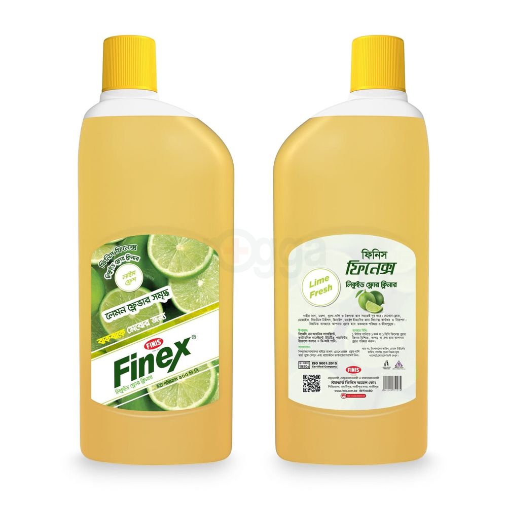 Finex Floor Cleaner Lime 500 ml - Buy1 Get1  