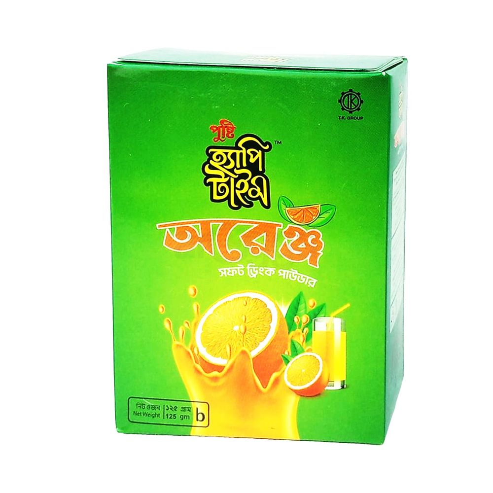 Pusti Happy Time Orange Soft Drink Powder 125g  