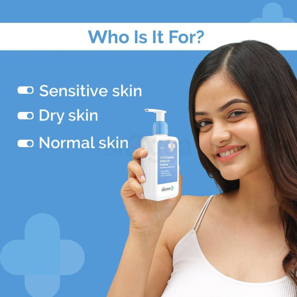The Derma Co 2% Niacinamide Gentle Skin Cleanser 125ml  