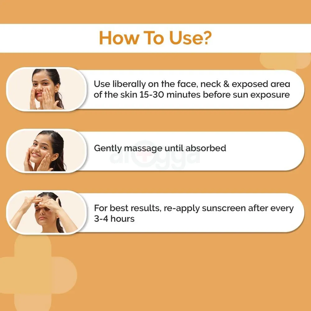 The Derma Co 1% Hyaluronic Acid Tinted Sunscreen Gel SPF 60 PA++++  