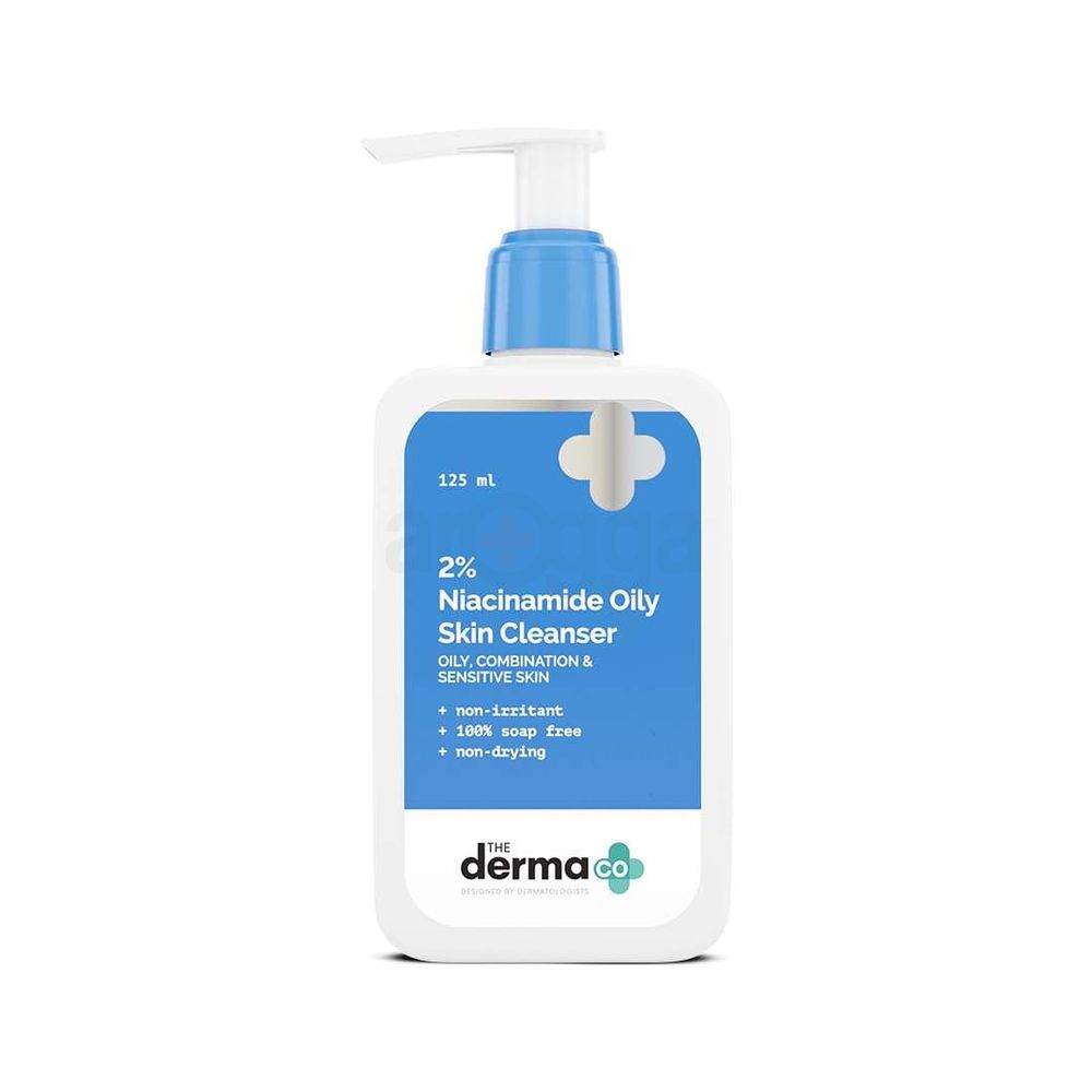 The Derma Co 2% Niacinamide Oily Skin Cleanser  