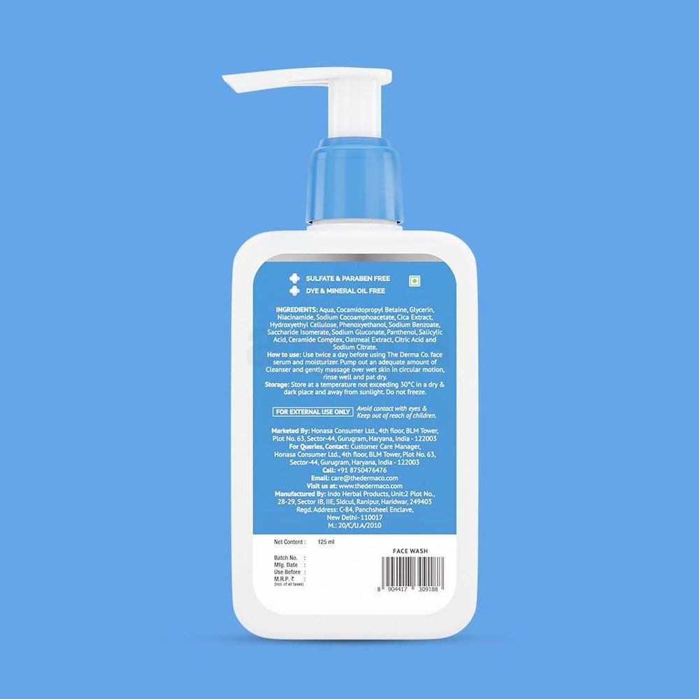The Derma Co 2% Niacinamide Oily Skin Cleanser  
