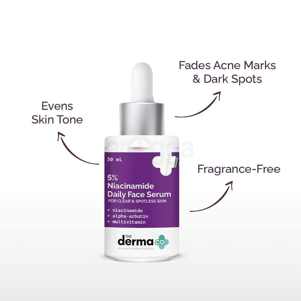 The Derma Co 5% Niacinamide Face Serum 30ml  