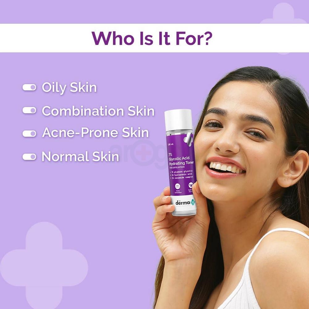 The Derma Co 7% Glycolic Acid Toner 150ml  