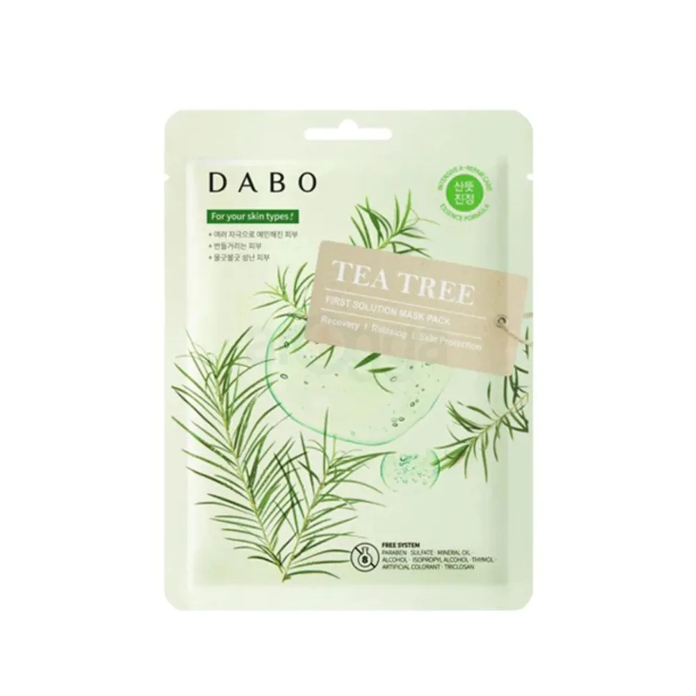Dabo First Solution Sheet Mask Pack-Tea Tree  