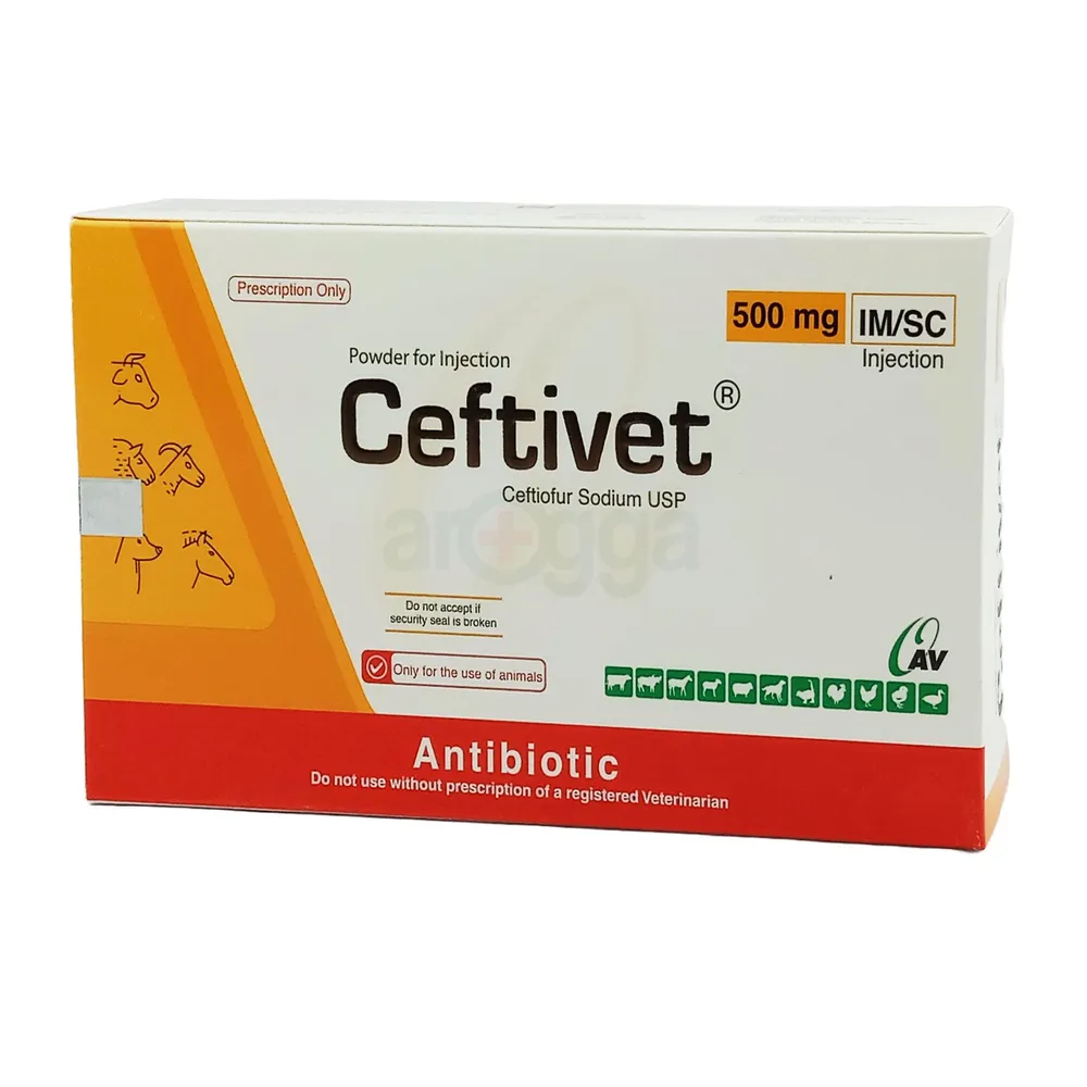 Ceftivet 500gm IM/SC Injection  
