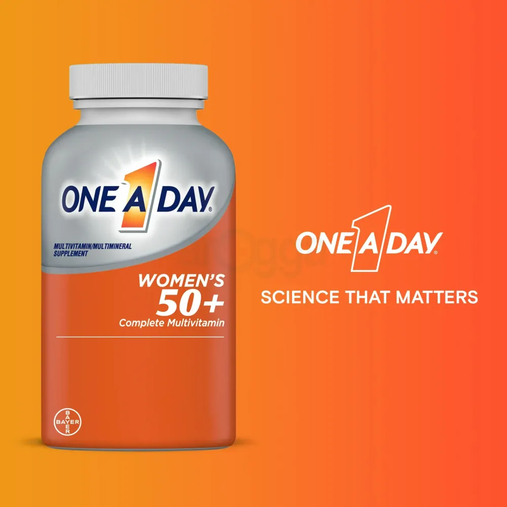 One A Day Women's 50+ Multivitamin Tablets, Multivitamins for Women, 200 Count  