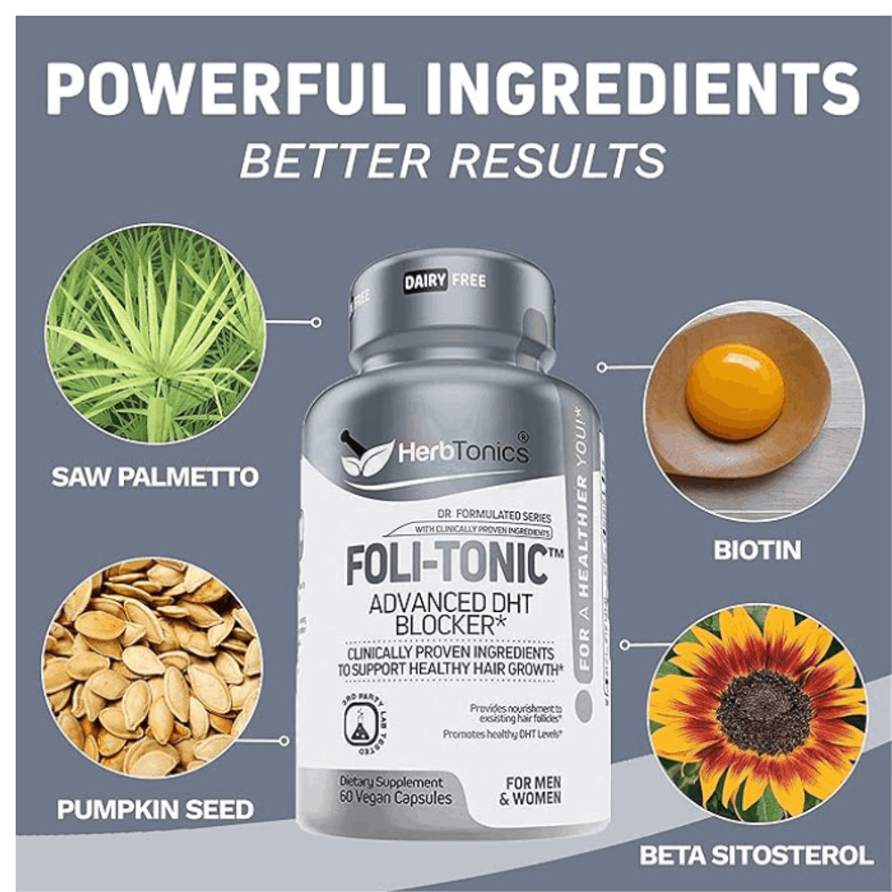 Herbtonics Foli Tonic 60 Capsules    