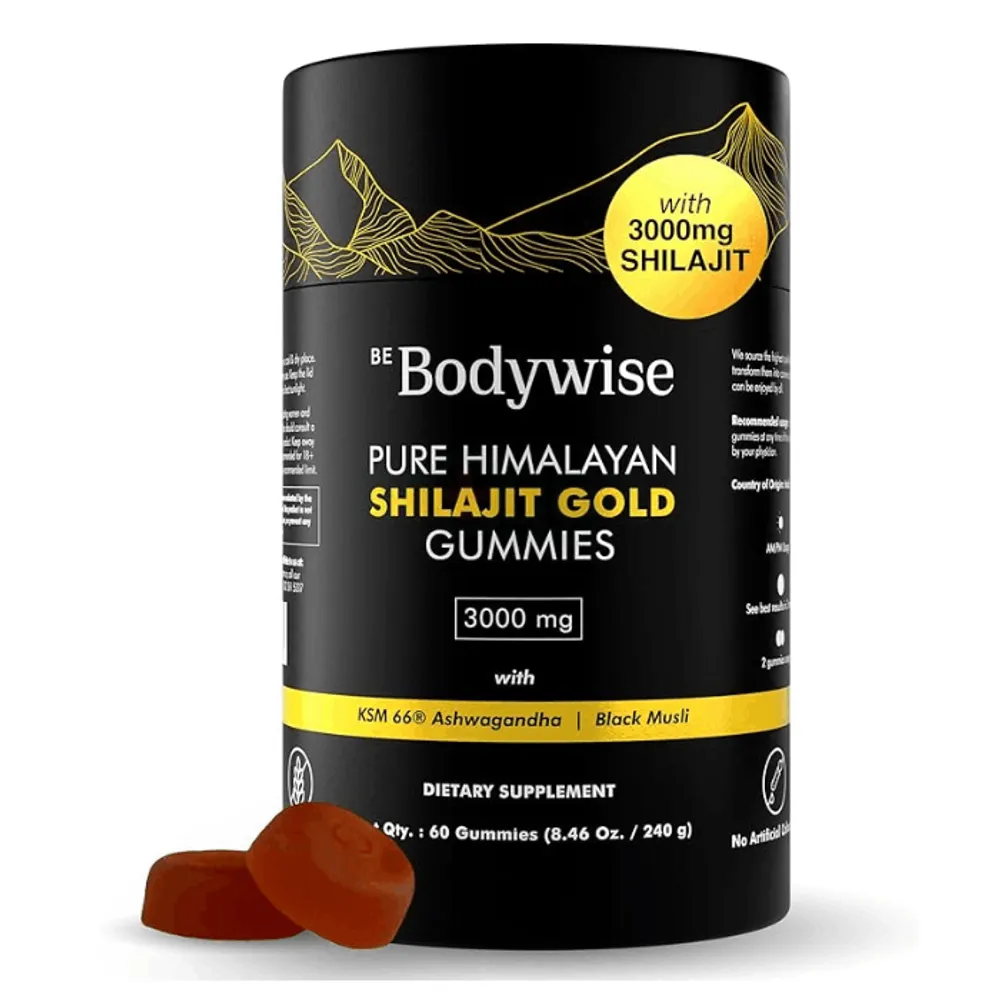 Be Bodywise Pure Himalayan Shilajit Gummies  