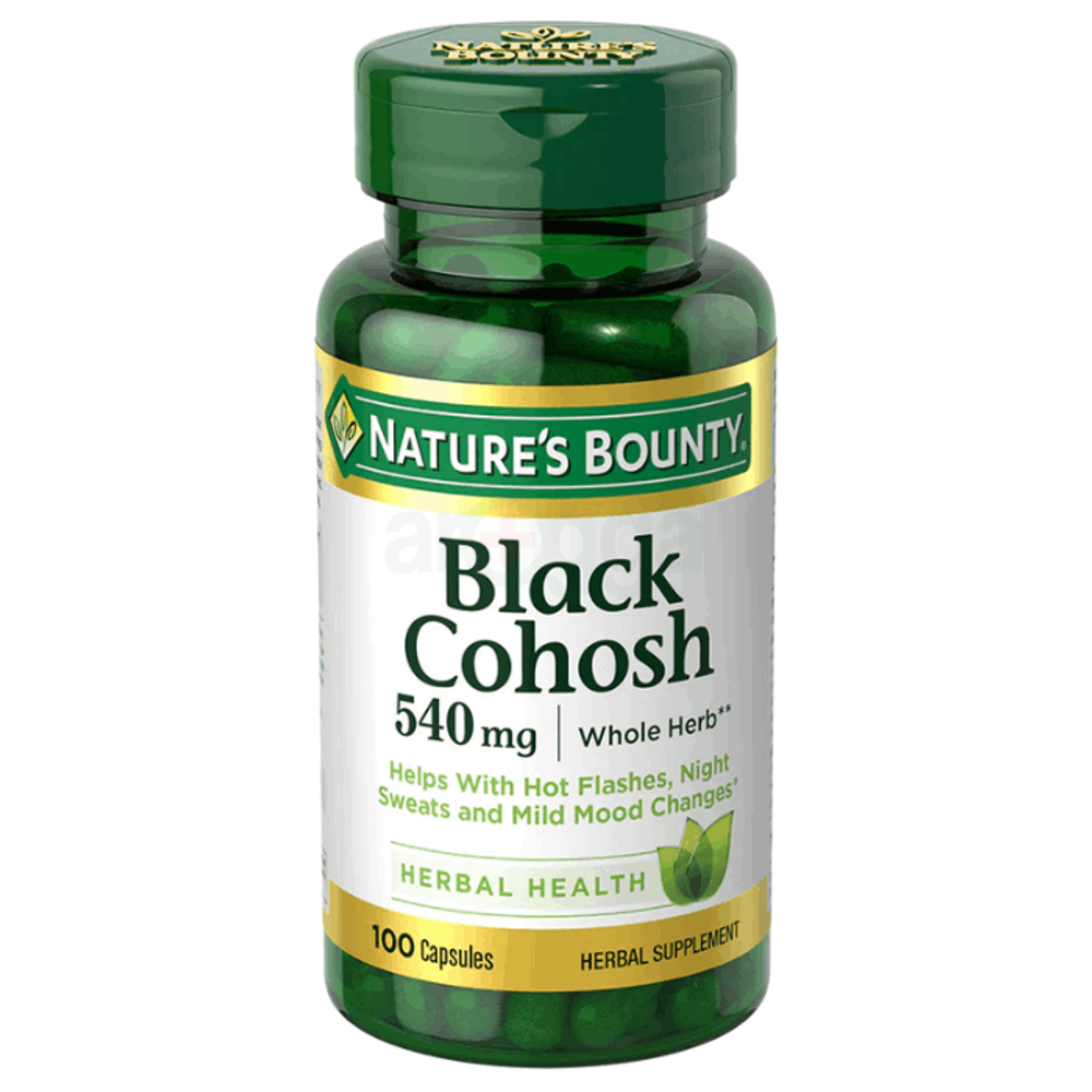 Nature's Bounty  Black Cohosh540 mg, 100 Capsules  