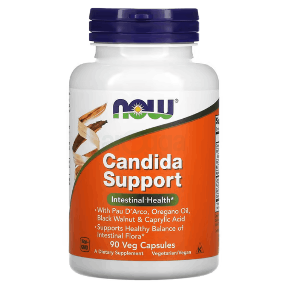 NOW Foods, Candida Support, 90 Veg Capsules  