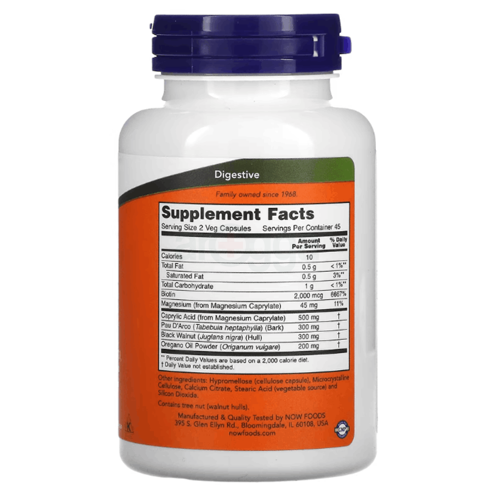 NOW Foods, Candida Support, 90 Veg Capsules  