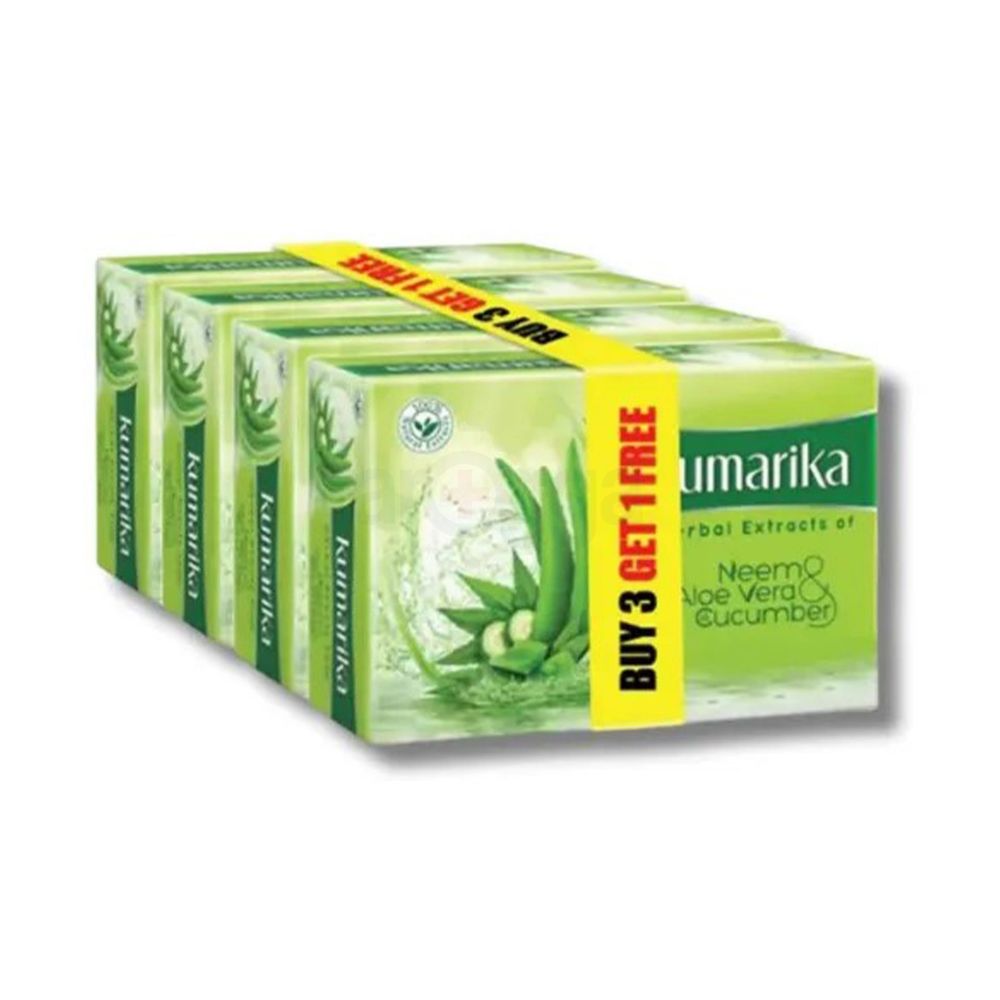 Buy 3 Kumarika Herbal Beauty Soap 100g and Get 1 Free  