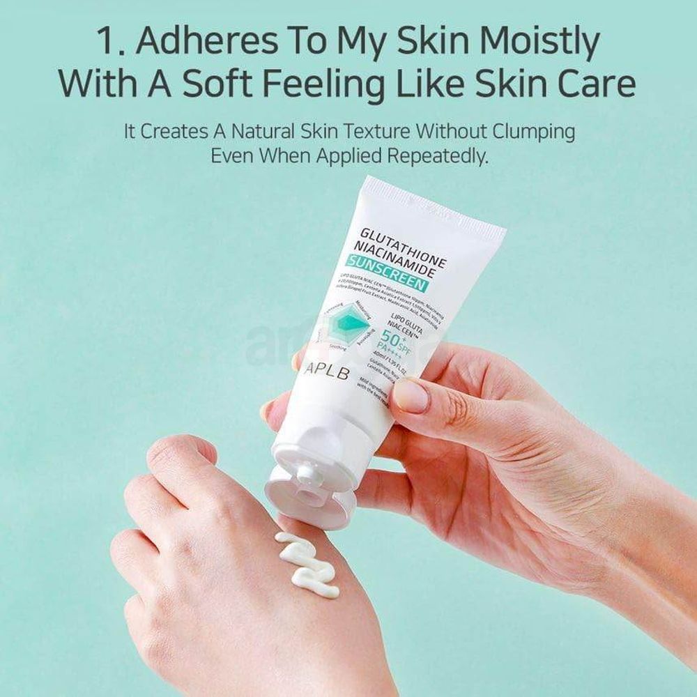 APLB Glutathione Niacinamide SPF 50+ PA++++ Sunscreen  