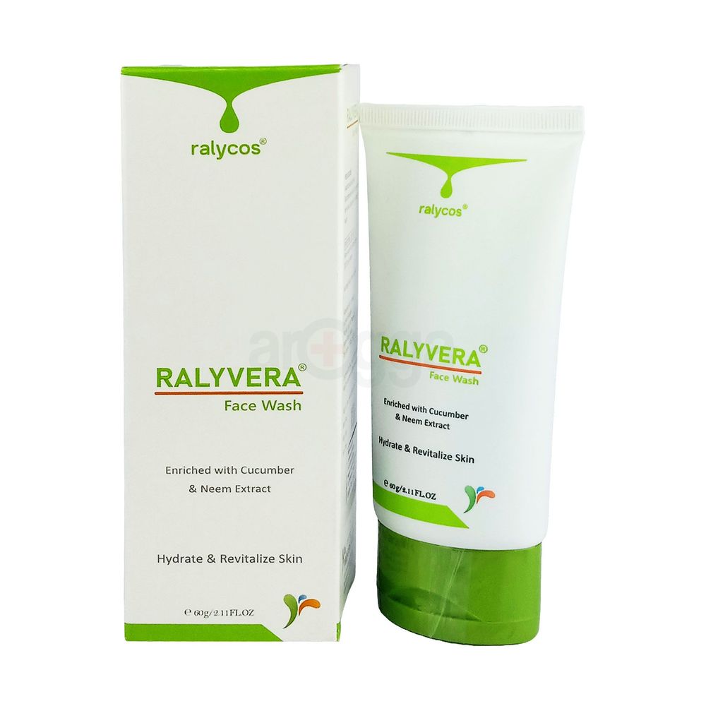 Ralycos Ralyvera Face Wash 60gm 60gm facewash