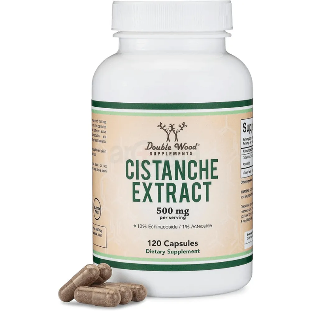 Cistanche Tubulosa Extract 500mg Per Serving (120 Capsules)  