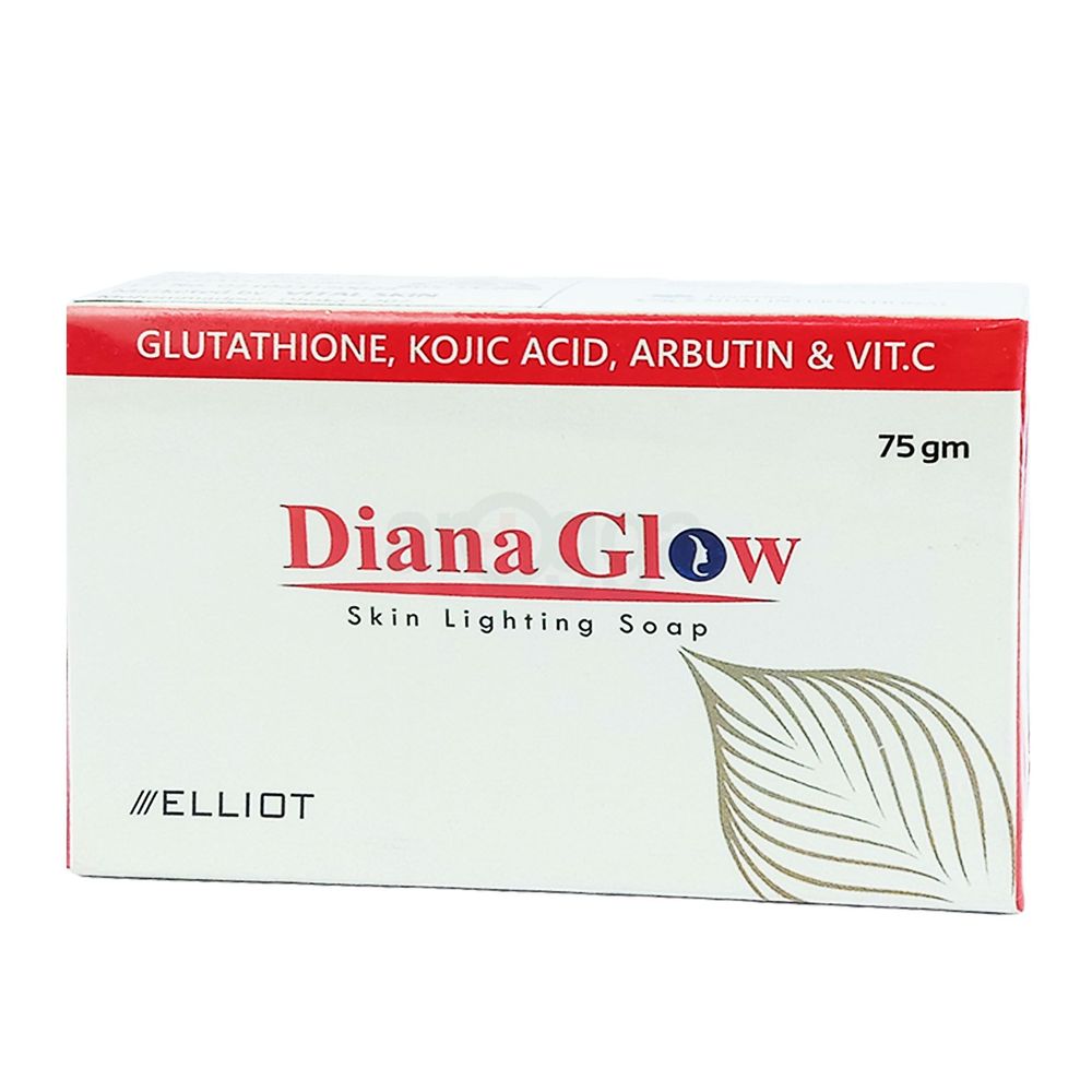 Diana Glow Skin Lighting Soap 75gm 75gm soap