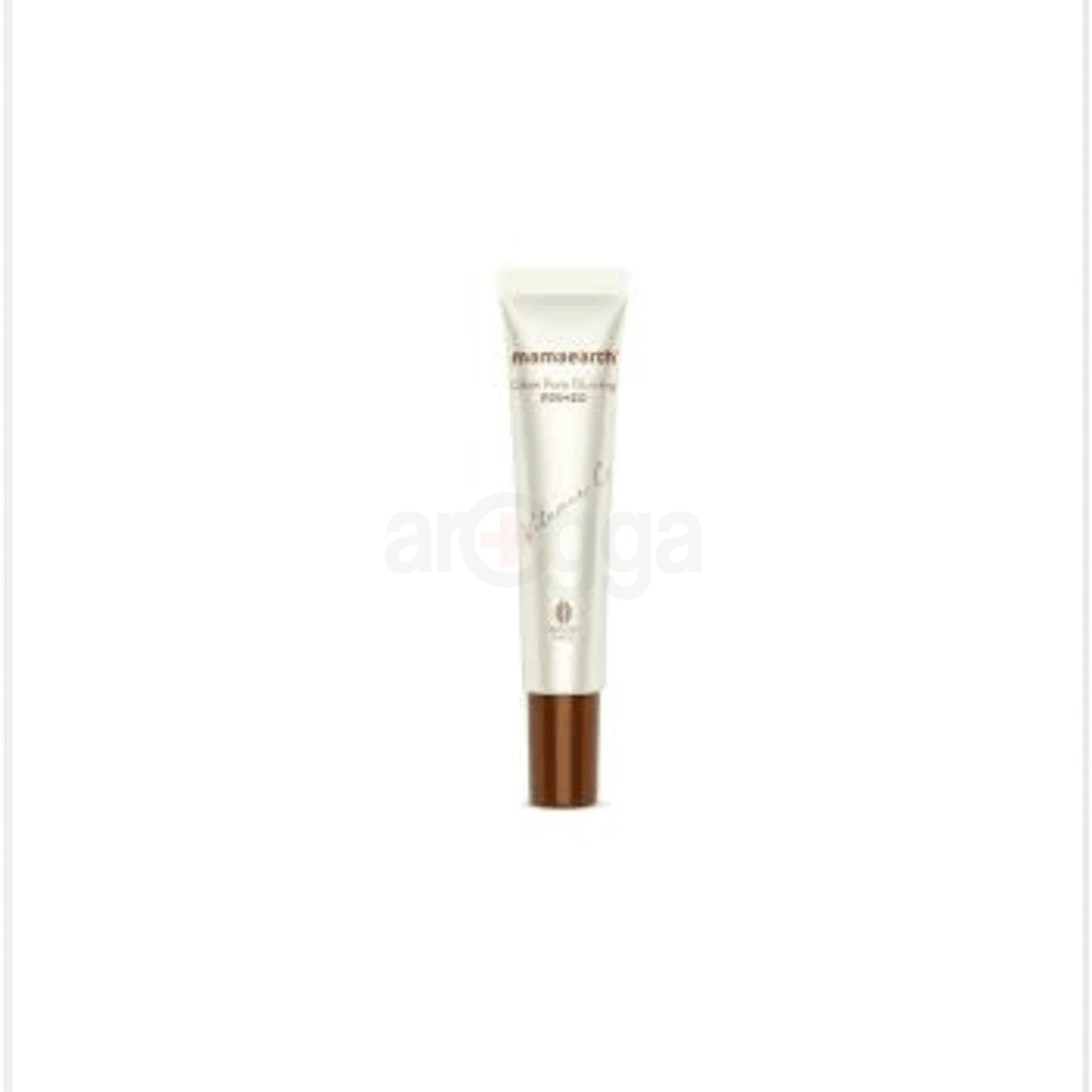 Mamaearth Glow Pore Blurring Primer with Vitamin C & Turmeric - 25gm  